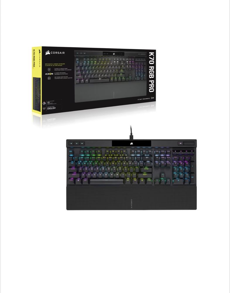 Tastatura Gaming Corsair K70 RGB PRO