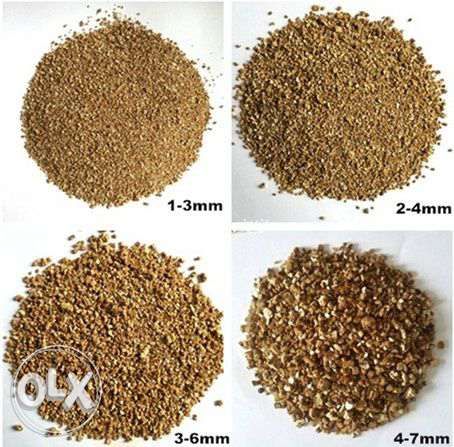 Чистый Вермикулит без примесей, золотистый! теплоизоляция, звукоизоляц