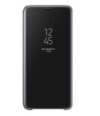 Husa de protectie pt Samsung Clear View Standing Galaxy S9 Plus Black