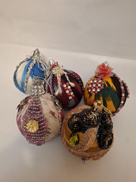 Елочные шары ручной работы