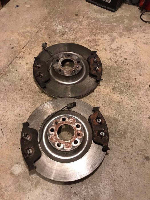 Дискове и накладки 360mm Audi A6 c6 4f и A8 d3