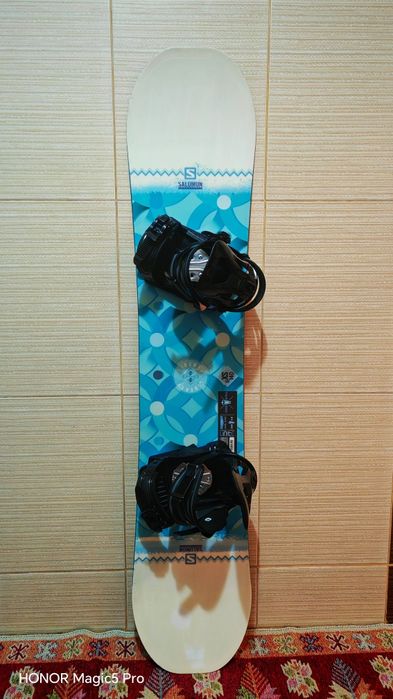 Placa snowboard 140 Salomon -legaturi boots