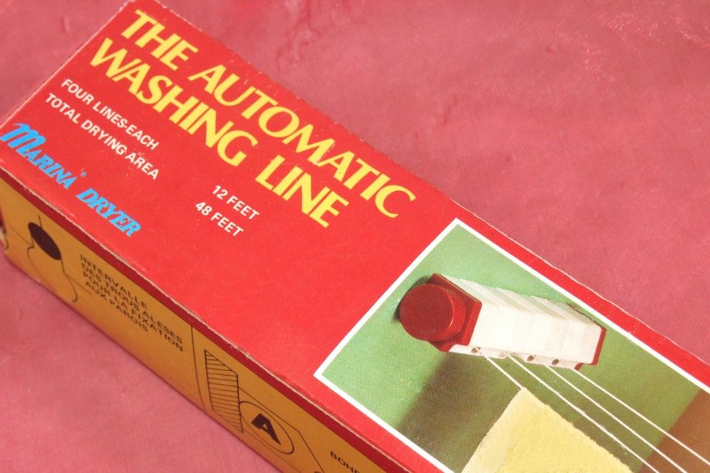 USCATOR DE RUFE retractabil - extensibil, 4 corzi x 4 m, England, NOU