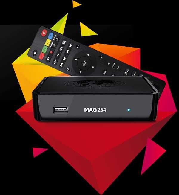 MAG254 IPTV Tv Box , 4K Ultra HD