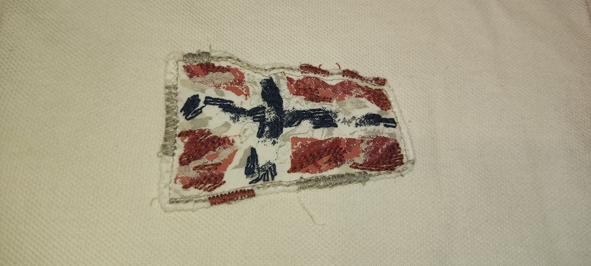 Tricou Napapijri Geographic mărime M bărbat polo pique cu nasturi