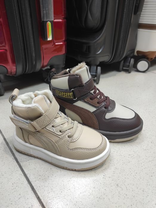 Кроссовки с мехом детские