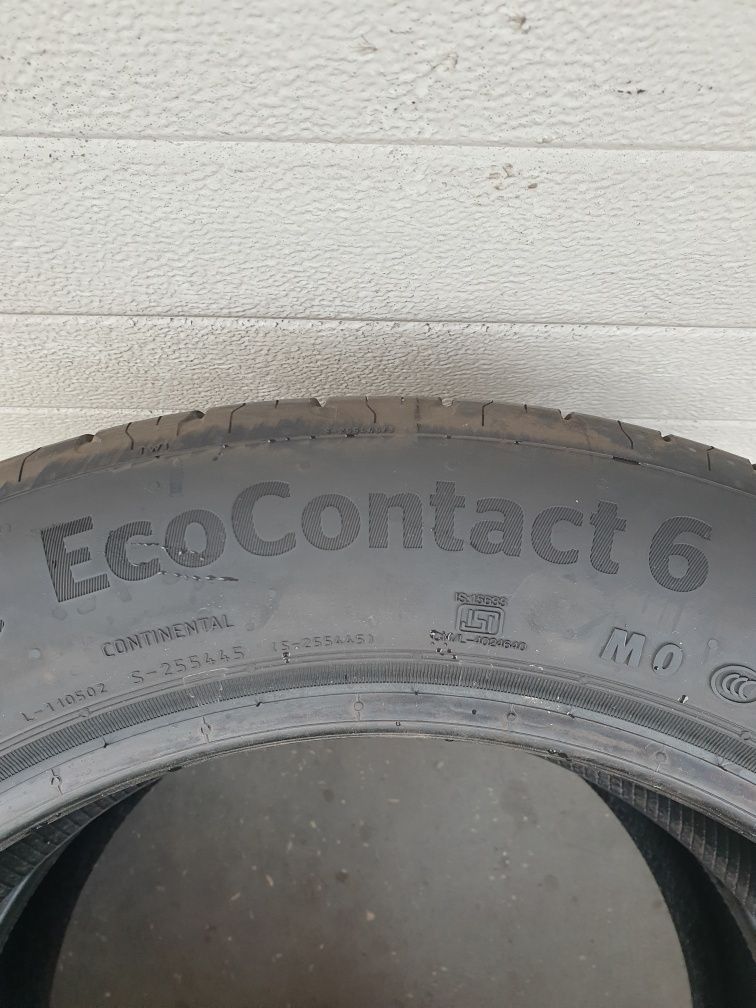 Летни гуми 2 броя CONTINENTAL EcoContact6 205 55 R17 дот 4819