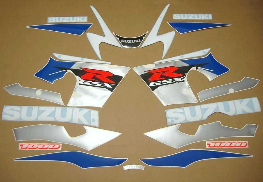 Стикери Сузуки 1000 GSXR 2001-2002г Suzuki GSX-R лепенки к1 к2 k1 k2