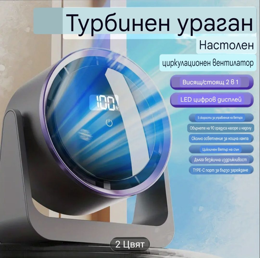 Модерен Мобилен Вентилатор