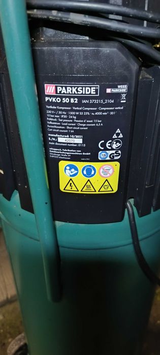 Compressor  Parkside 50. L