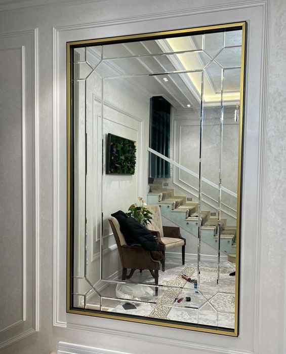 Rombik oyna, dushavoy kabina, orsteklo pechat hizmati