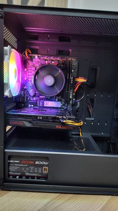 Pc gaming Rx 6600/Ryzen 5/16gb ram Gta V Fortnite Cs 2