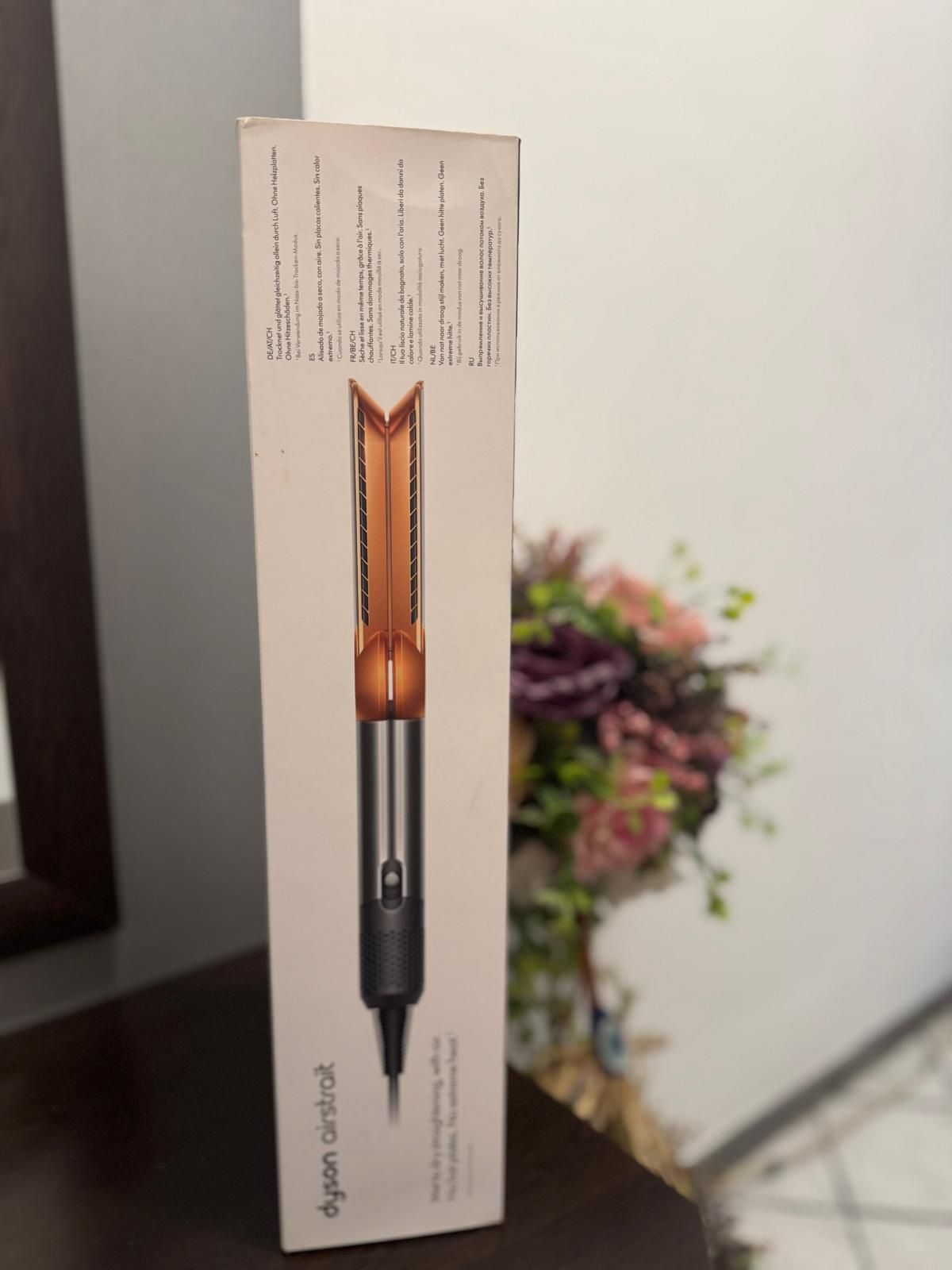 Dyson HT01 Airstrait(Никел/Мед)