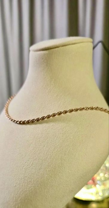 Золотая цепочка СССР»Веревка’583 проба