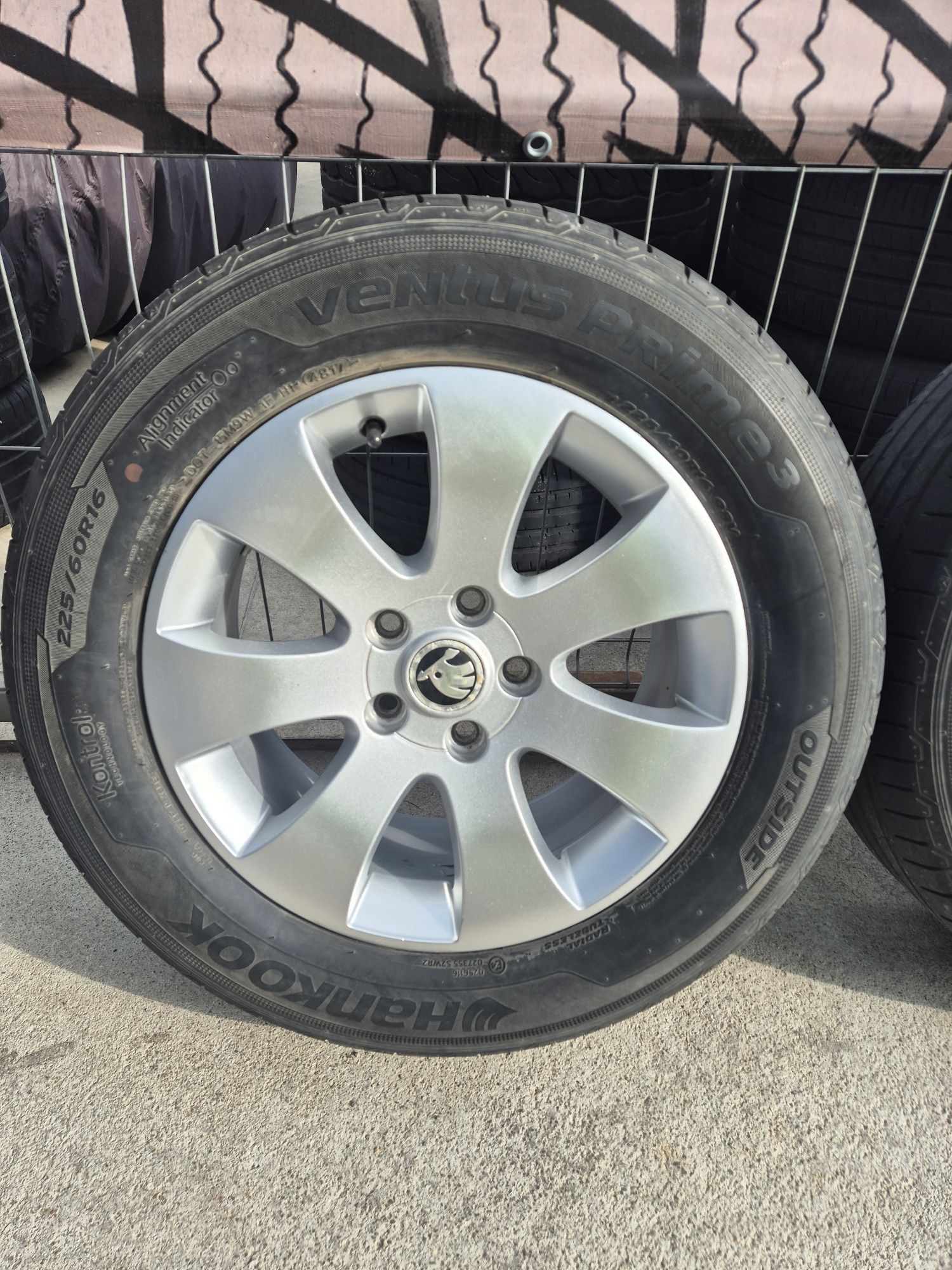 Джанти Ronal 16 цола , 5х112 , 7j ,et45 , 225/60/16 Skoda  Audi  Vw