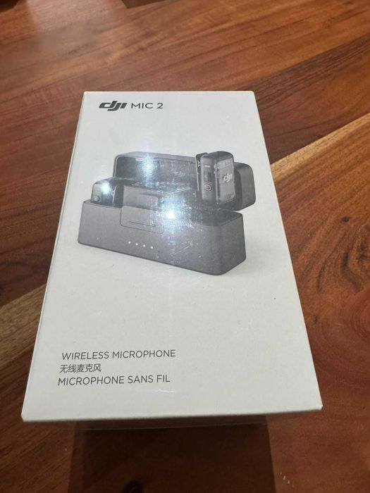 DJI Mic 2 Sistem Wireless Dual 2 TX + 1 RX + Carcasa Incarcare