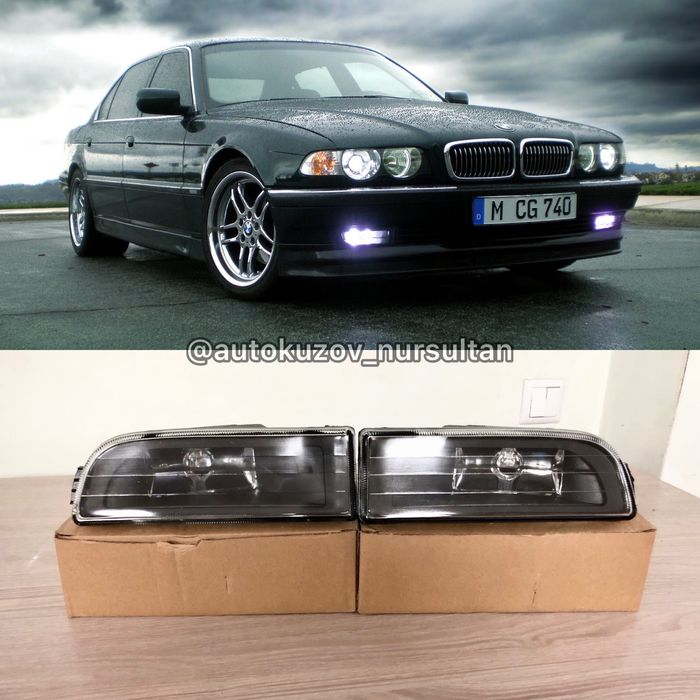 ПТФ,противотуманки,туманки БМВ Е38 7 серии