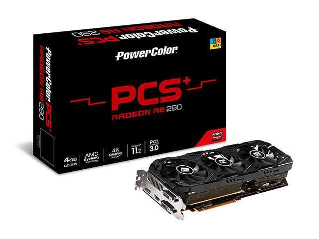 Видеокарта Power Color AMD RADEON R9 290 4GB/512 BIT GDDR5