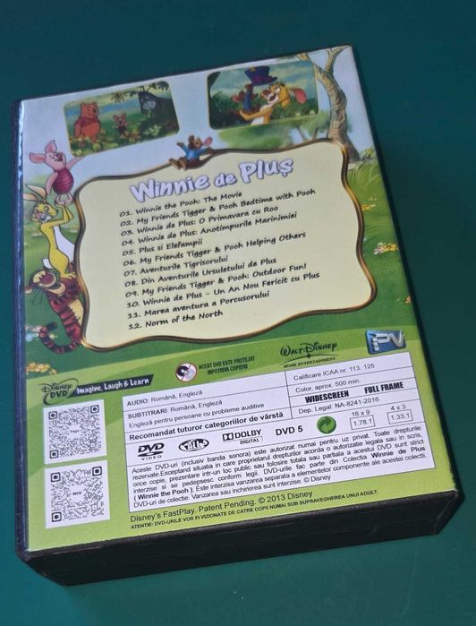 Winnie de Pooch 12 DVD dublate romana