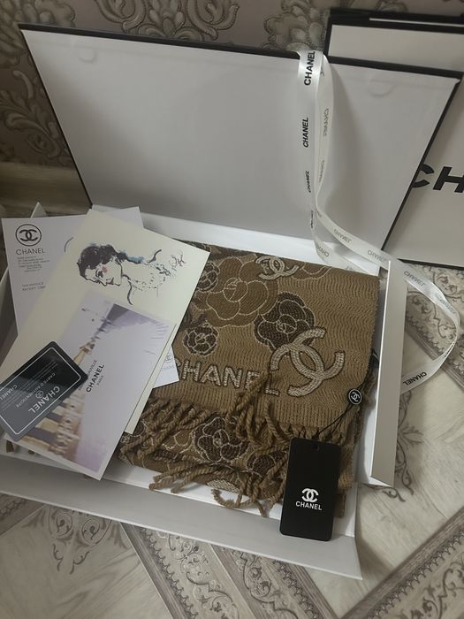 Шикарные палантины шанель!  Премиум!