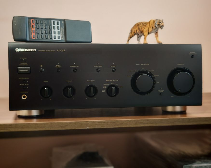 Pioneer A-705R. Amp. de referință. Rar. Cap serie, ca nou. Preț fix !