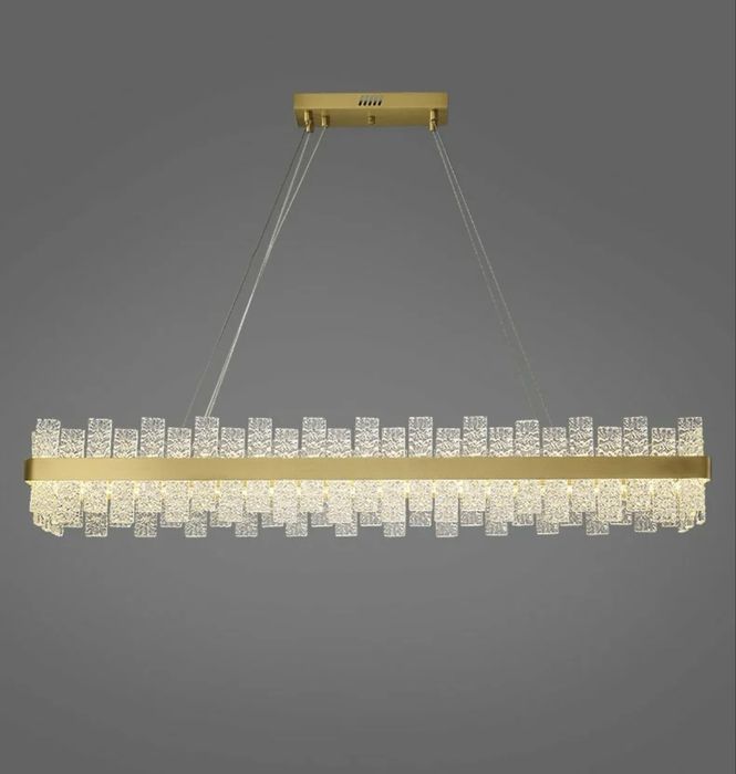 Candelabru cristal 100cm latime, reglabil