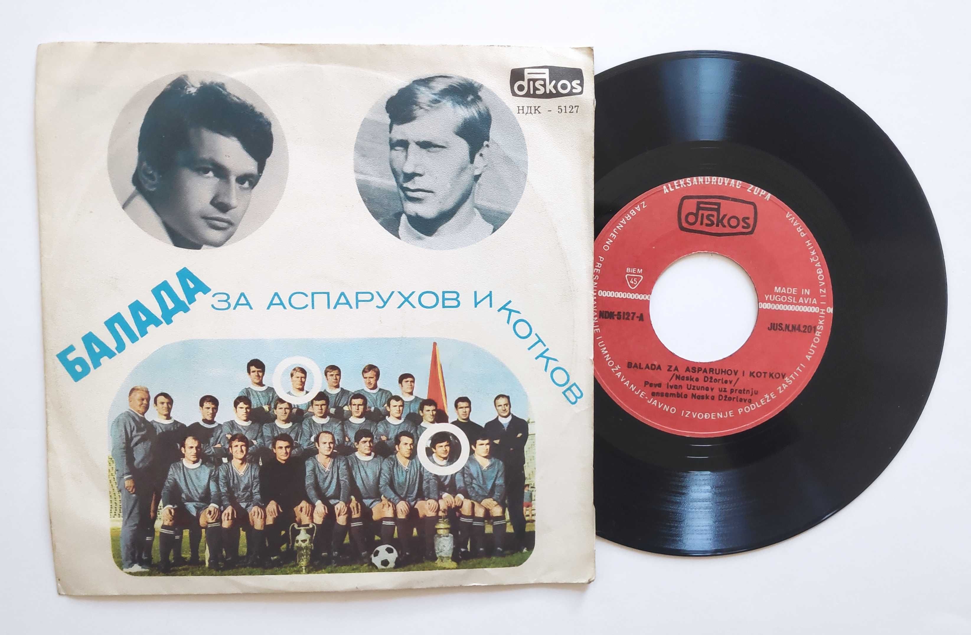 Балада за Аспарухов и Котков - плоча