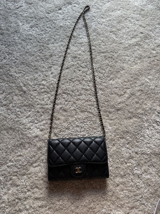 Chanel wallet on a chain