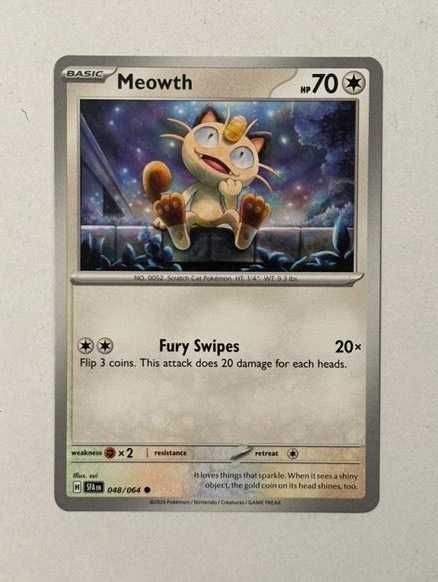 Pokémon cards - Meowth& Munkidori ex
