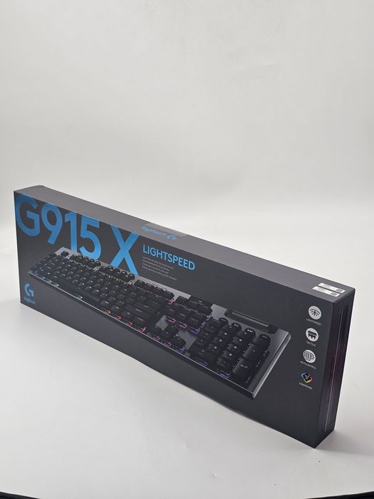 Tastatura gaming mecanica Logitech G915 X LIGHTSPEED Tactile Switch ,