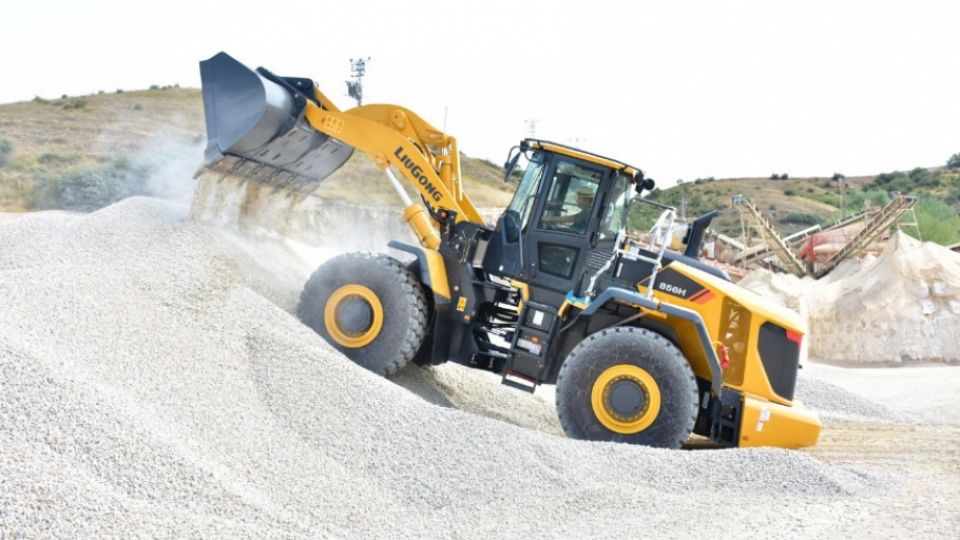 Услуги 3 кубового погрузчика, фронтальный погрузчик