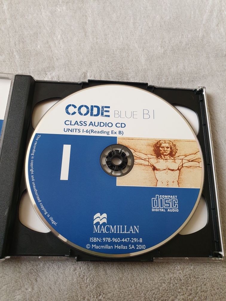 Macmillan code blue class audio cd 1 2 B1