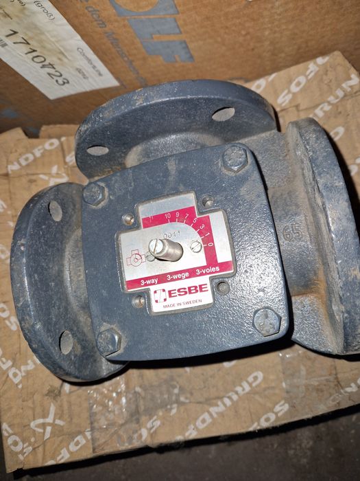 Клапан трёхходовой фланцевый ESBE DN65