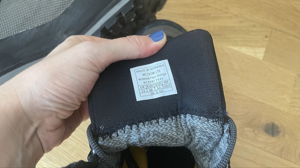 Мъжки туристически обувки Salewa Ms Crow Gtx GORE-TEX 7512, размер 46