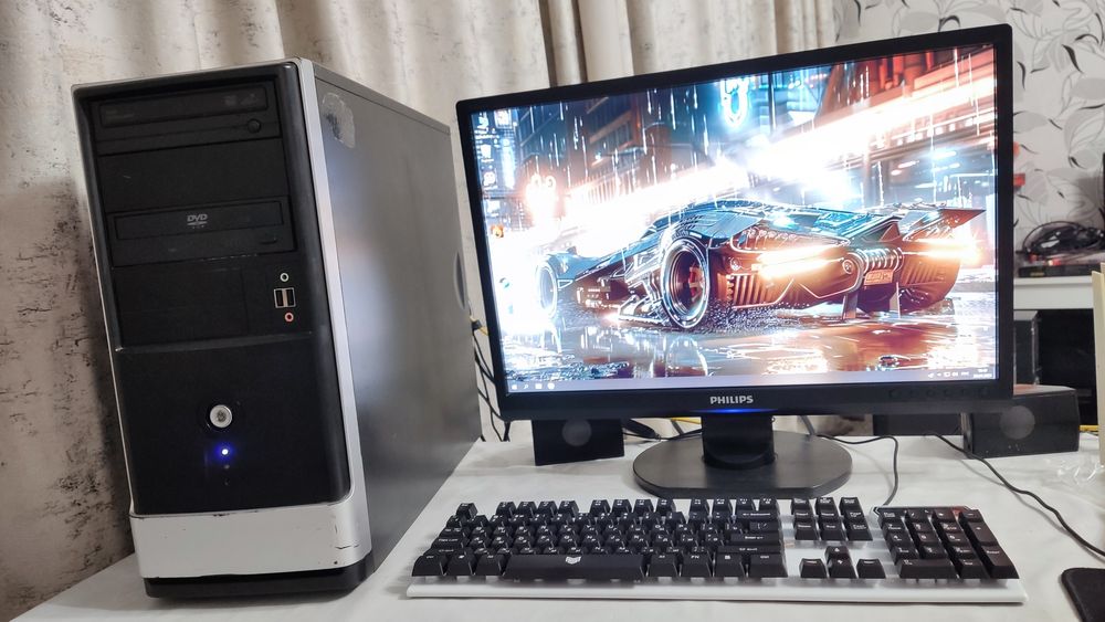 Игровой компьютер i7 3770 Gtx1050 2Gb LCD22"