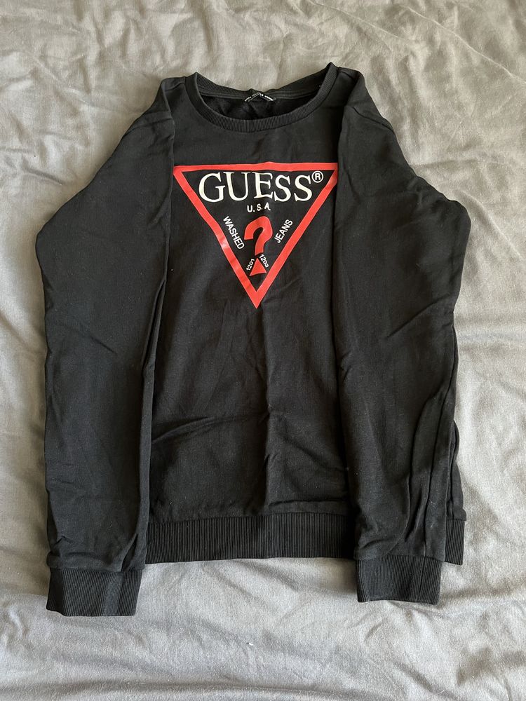 Оригинална блуза с дълъг ръкав Guess