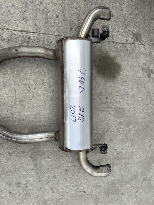 Evacuare completă , tobă finală BMW seria 7 G12 740 d 2017