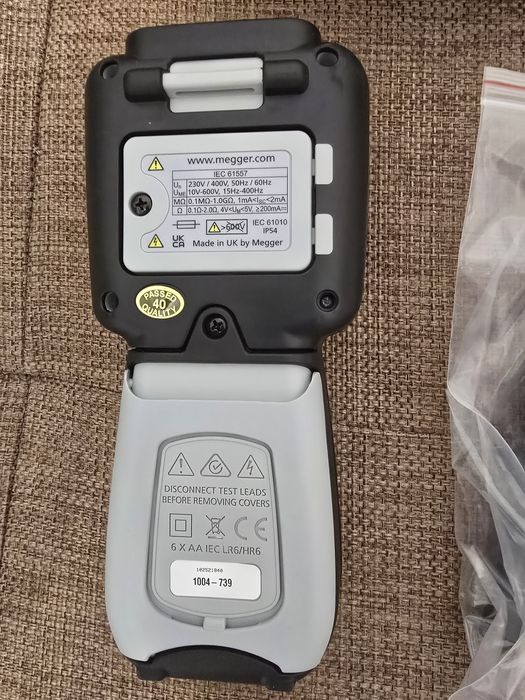 Tester de insularizare/instalații electrice Megger MIT 420/2