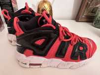 Nike Air dama, rosu si negru, marime 38, 24 cm.