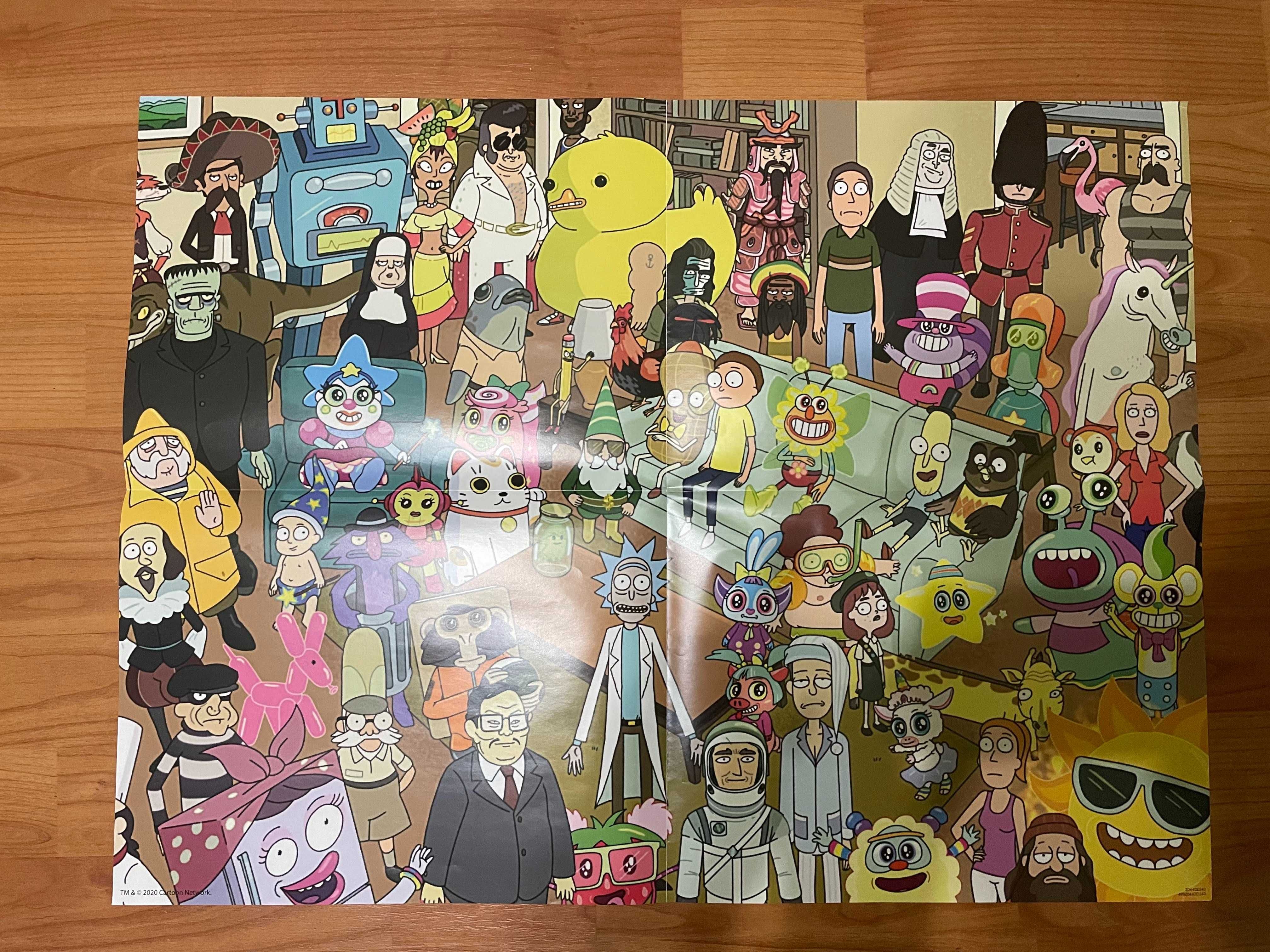 Rick and Morty Puzzle 1000 de piese