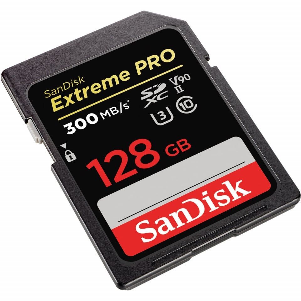 Card Sandisk 128Gb V90