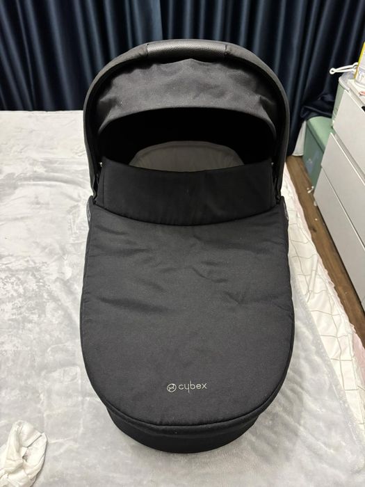 Cybex Cot S Lux Black кош за новородено