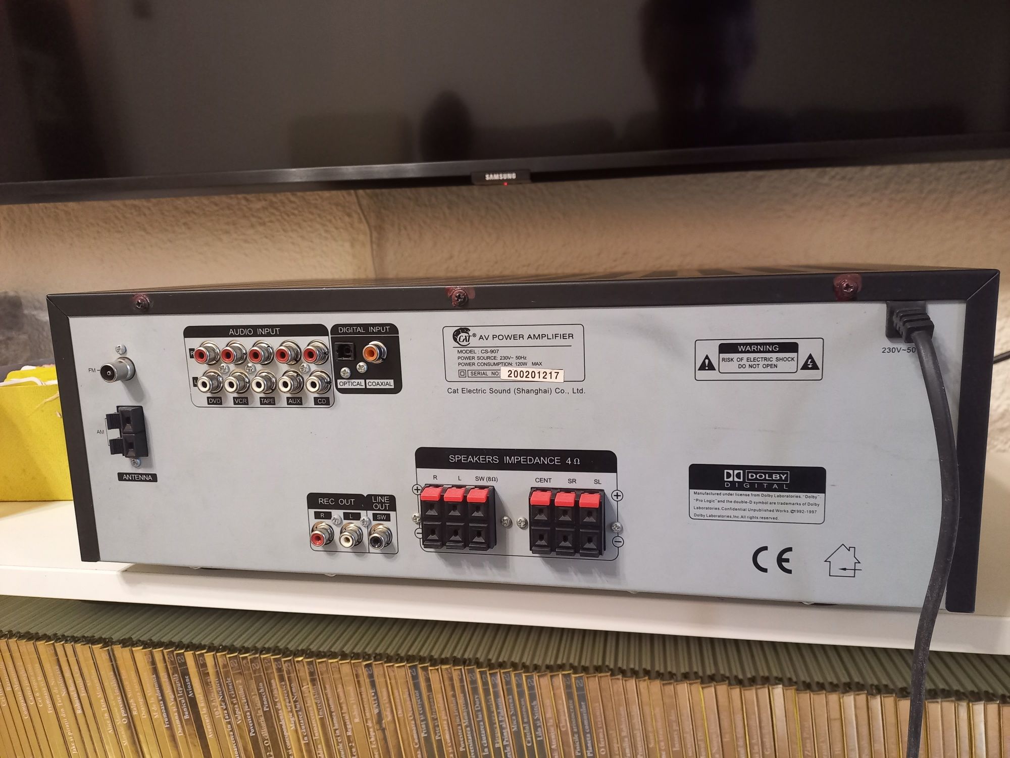 Statie amplificator audio CAT CS-907