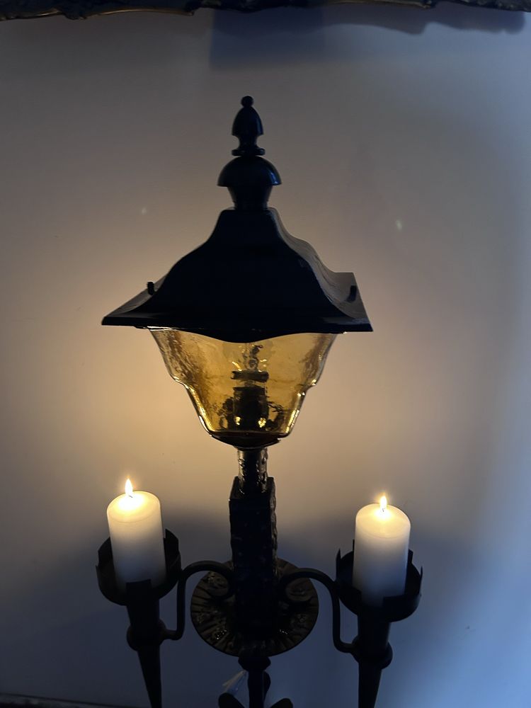 Lampa hand made pentru terasa