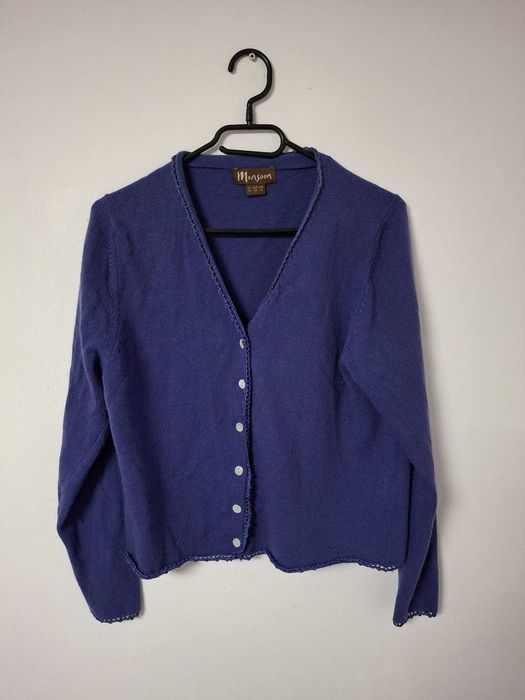 Cardigan Monsoon 71% lana miel
