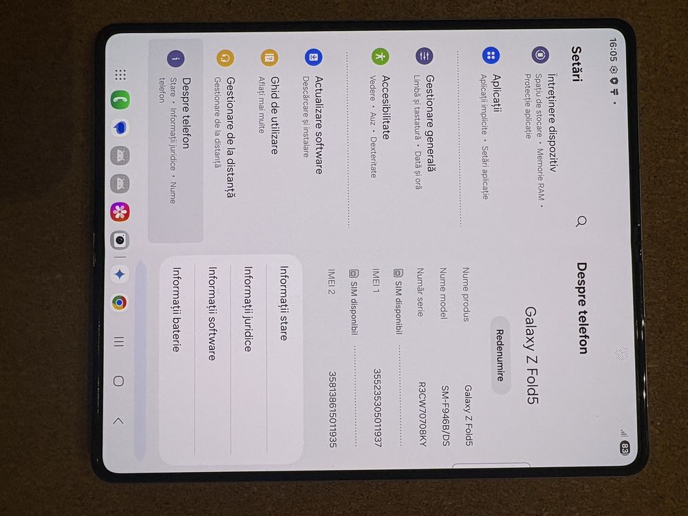 Samsung F946 Galaxy Z Fold 5 512 ID-XXL2483