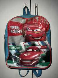 Ghiozdan cu Lightning McQueen si Francesco din Cars