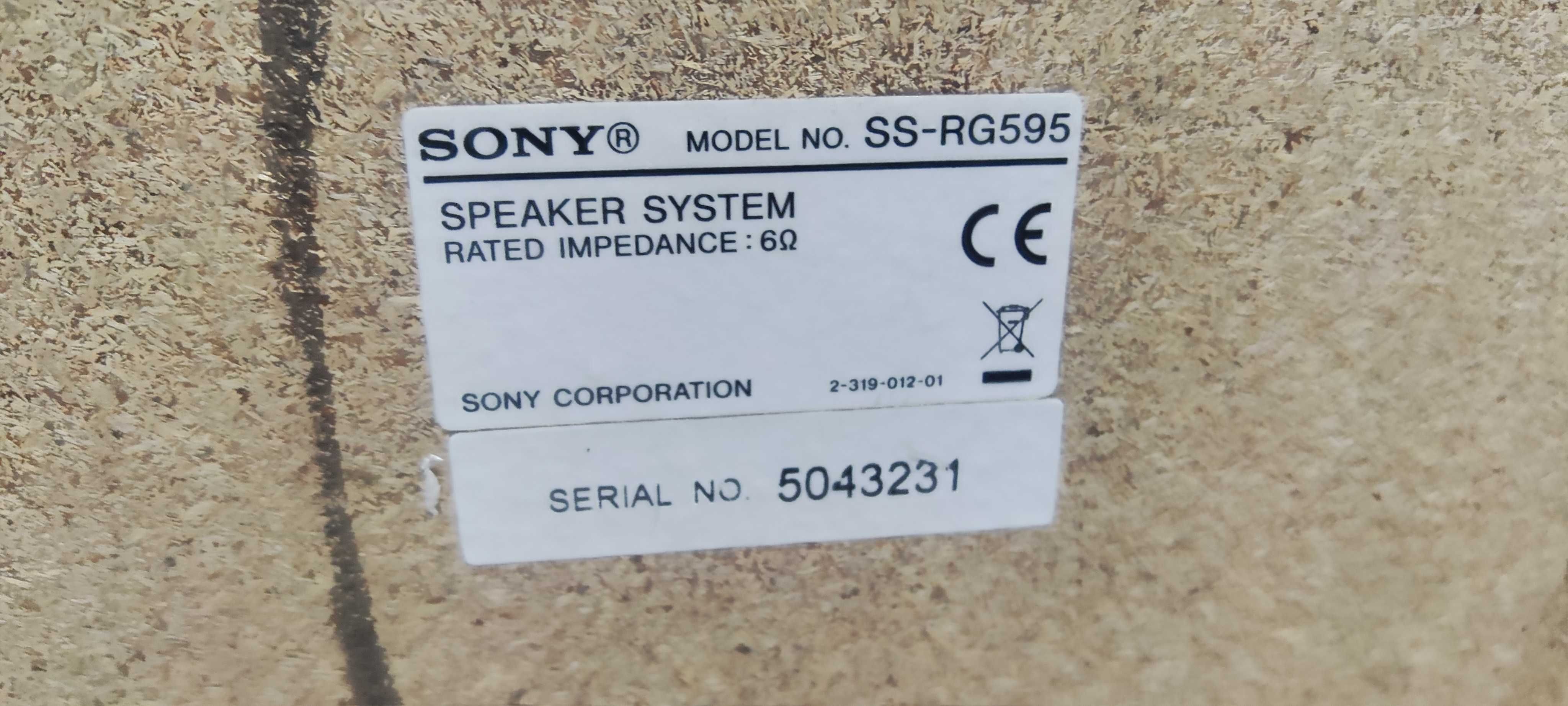 Boxe Audio de Combina Sony SS-RG595 Boxe Camera Boxe de Raft Difuzoare