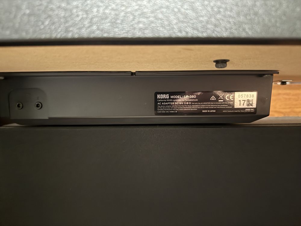 Pian electric korg Lp-380+Scaun