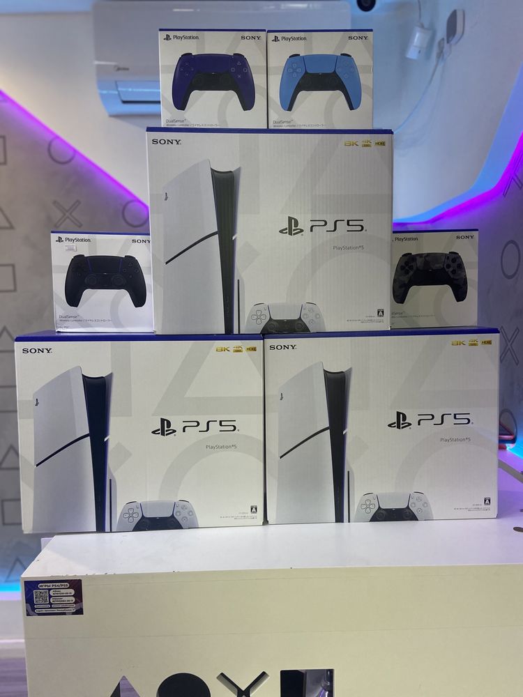 Продаётся playstation 5 слим  новый ! С дискаводом!